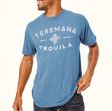 Teremana Men's T-Shirt Blue view 3 - open zoomed image in carousel