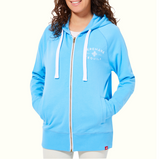Unisex Zip Up Female Blue view 10