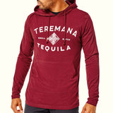 Unisex Thin Hoodies Red  view 5