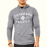 Unisex Thin Hoodies Gray view 3