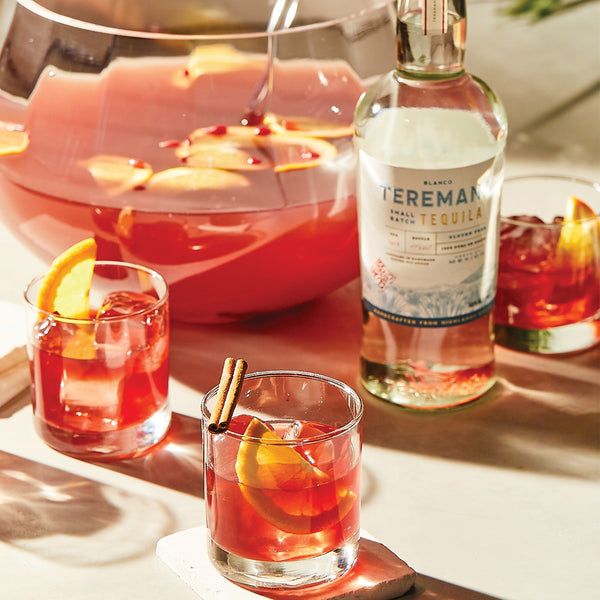 Teremana Spiced Pomegranate Punch cocktail