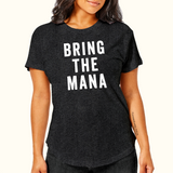 Bring the Mana Unisex T-Shirt Female Black Shirt view 6 - open zoomed image in carousel
