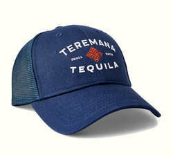 open Teremana Snapback Hat Navy Blue view 2 zoomed image in modal